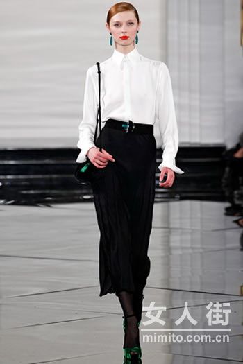 古典中国画 Ralph Lauren 2011秋冬秀场