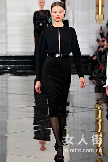古典中国画 Ralph Lauren 2011秋冬秀场